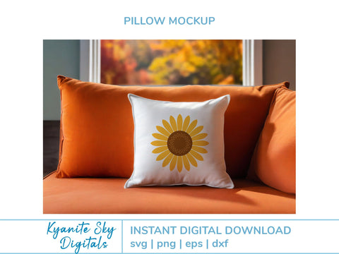 Sunflowers With Stems large flowers SVG files SVG Kyanite Sky Digitals 