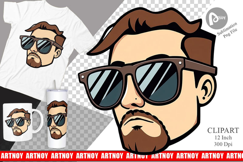 Sunglasses Clipart Sublimation artnoy 
