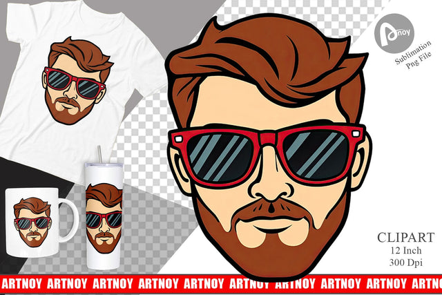 Sunglasses Clipart Sublimation artnoy 