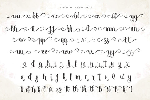 Sunkissed Font Mozarella 