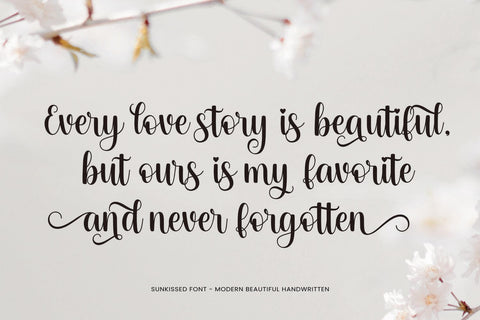 Sunkissed Font Mozarella 