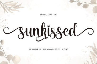 Sunkissed Font Mozarella 