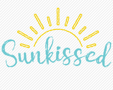 Sunkissed | Summer SVG SVG Texas Southern Cuts 