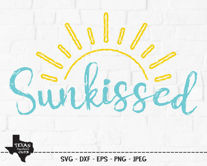 Sunkissed | Summer SVG SVG Texas Southern Cuts 