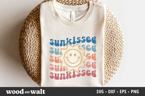 Sunkissed SVG | Retro Summer SVG SVG Wood And Walt 
