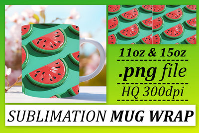 Sunny Citrus Mug Art: Luscious Fruit Patterns Sublimation afrosvg 