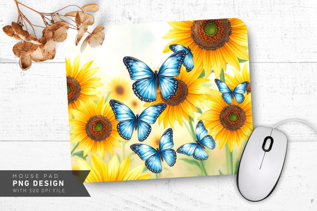 Sunny Garden Mousepad Sublimation Regulrcrative 