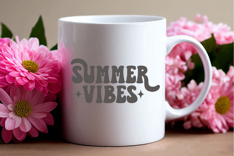 Sunny Serenity - Cute Groovy Font Font Masyafi Studio 