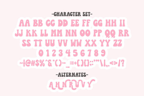 Sunny Serenity - Cute Groovy Font Font Masyafi Studio 