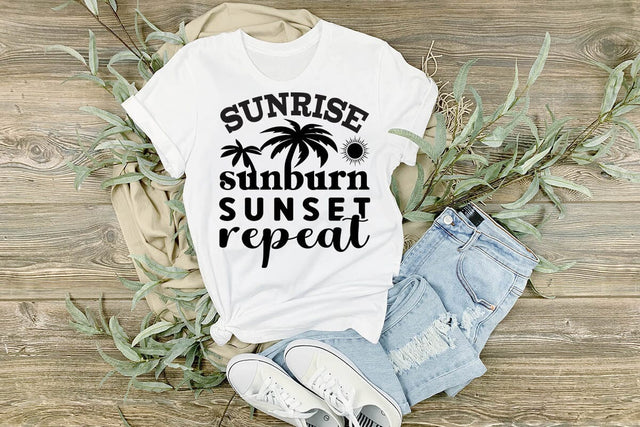 Sunrise sunburn sunset repeat SVG Angelina750 