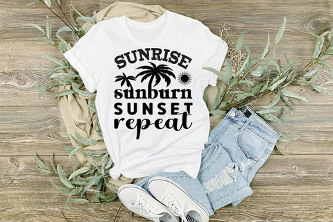 Sunrise sunburn sunset repeat SVG Angelina750 