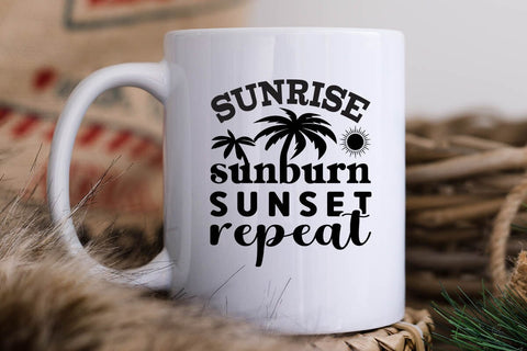 Sunrise sunburn sunset repeat SVG Angelina750 