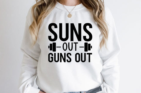 Suns out guns out SVG Design SVG Designangry 
