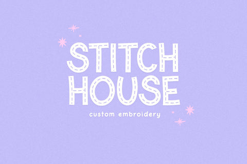 Sunset Dreams - Cute Solid and Stitched Font Font KA Designs 