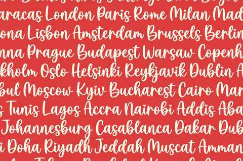 Sunset Paradise Font Studio Natural Ink 