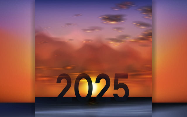 Sunset Reflections Welcoming New Year 2025 SVG naemmiah021 