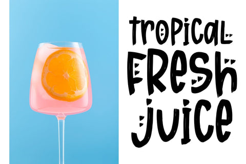 Sunset Story Font Dm Letter Studio 