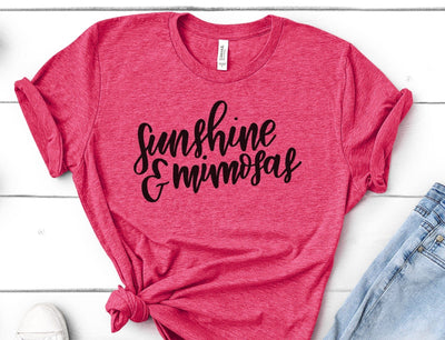 Sunshine and Mimosas | Mimosas SVG | Alcohol SVG SVG Ikonart Design Shop 