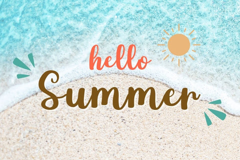 Sunshine - Cute Script Font Font AnningArts Design 