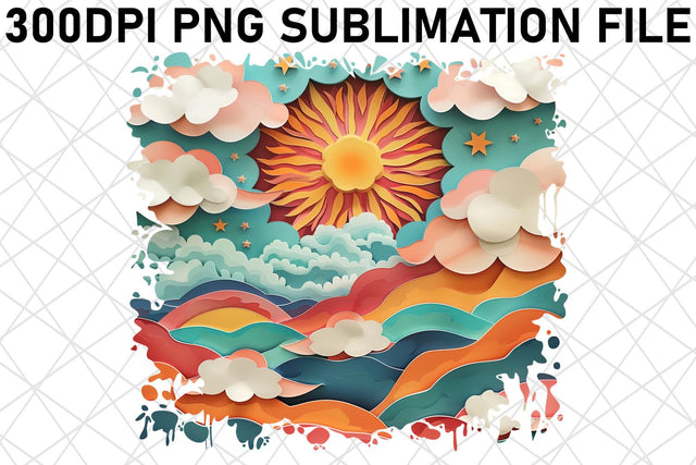 Sunshine Glow Sublimation Design Sublimation afrosvg 