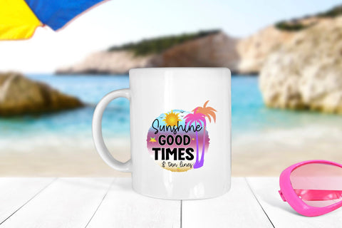 Sunshine Good Times & Tan Lines, Summer Sublimation Sublimation CraftLabSVG 