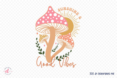 Sunshine & Good Vibes PNG Sublimation Sublimation CraftLabSVG 