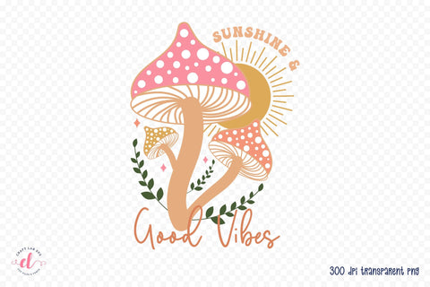 Sunshine & Good Vibes PNG Sublimation Sublimation CraftLabSVG 