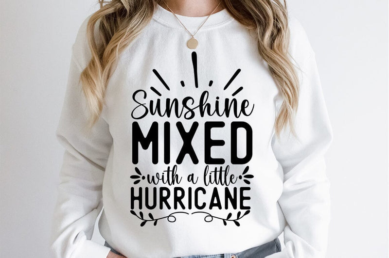 Sunshine mixed with a little hurricane SVG Design SVG Designangry 
