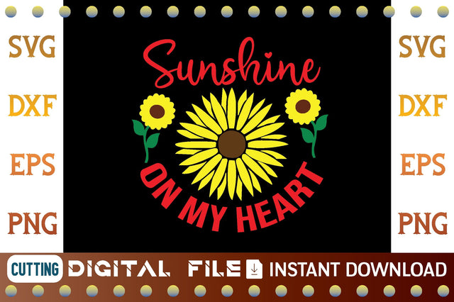 Sunshine on My Heart svg SVG designer krishna 