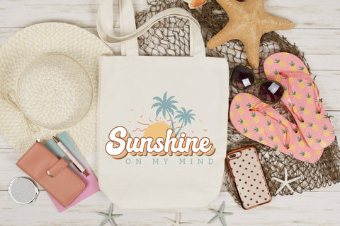 Sunshine on My Mind - Retro Summer Sublimation Sublimation CraftLabSVG 