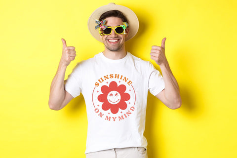 Sunshine on My Mind - Retro Summer SVG SVG CraftLabSVG 