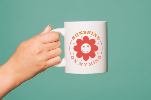 Sunshine on My Mind - Retro Summer SVG SVG CraftLabSVG 