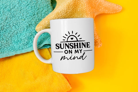 Sunshine on My Mind, Summer SVG Cut File SVG CraftLabSVG 