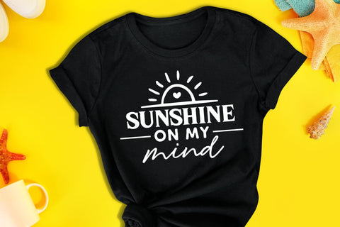 Sunshine on My Mind, Summer SVG Cut File SVG CraftLabSVG 