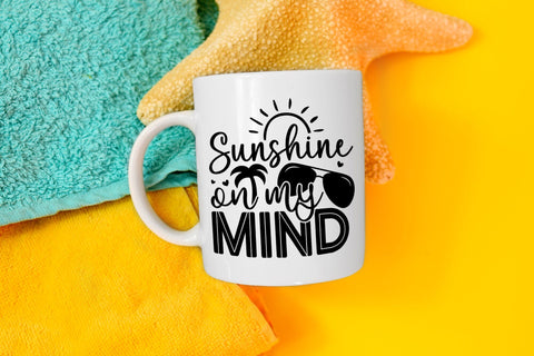 Sunshine on My Mind, Summer SVG SVG CraftLabSVG 