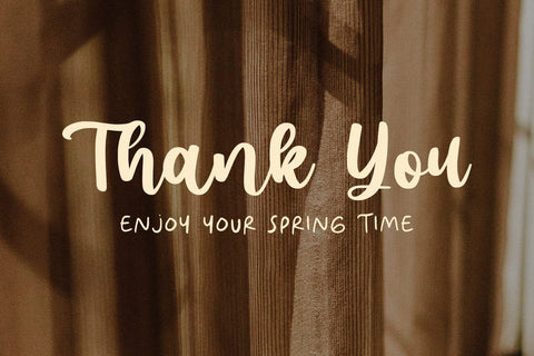 Sunshine - Script Font Font Alpaprana Studio 