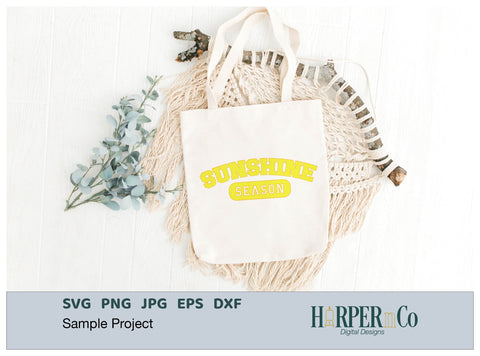 Sunshine Season Laser SVG EPS Cut File SVG HarperNCo 