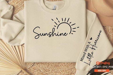 Sunshine Sleeve SVG Design SVG Designangry 
