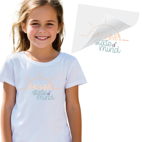 Sunshine State Of Mind DTF Transfer Physical So Fontsy T-Shirt Iron-On Transfer Shop