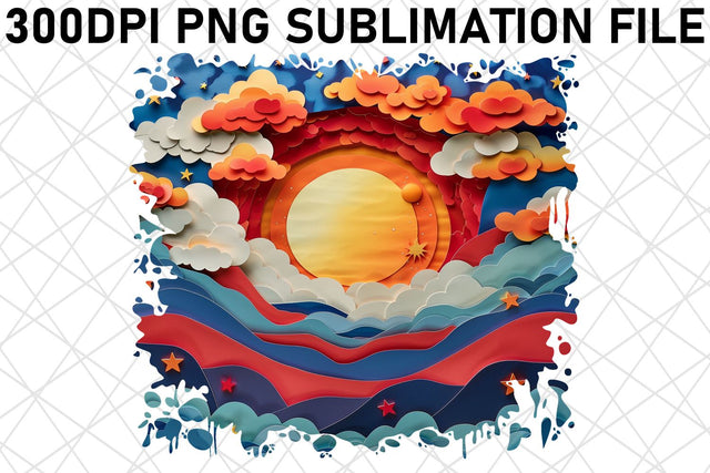 Sunshine Sunrise Sublimation Print Sublimation afrosvg 