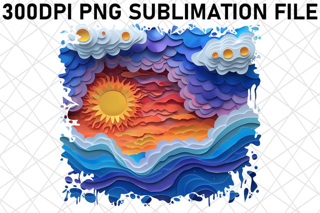 Sunshine Sunrise Sublimation Print Sublimation afrosvg 