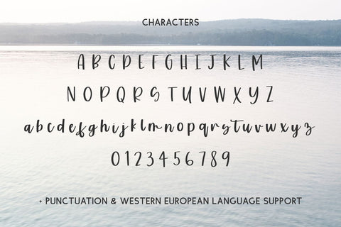 Sunshower Script Font Beck McCormick 