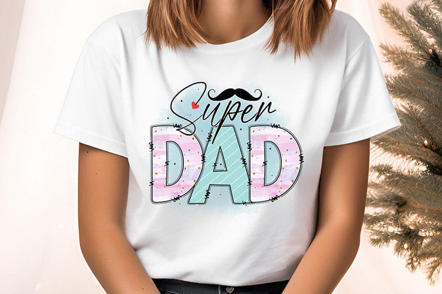 Super Dad PNG Design Sublimation Designangry 