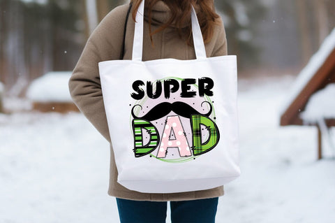 Super Dad PNG Design Sublimation Designangry 