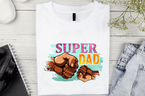 Super dad Sublimation Design Sublimation Regulrcrative 
