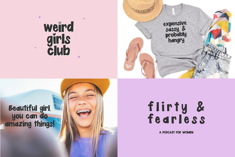 Super Fun Craft Font Mini Bundle Font Beck McCormick 