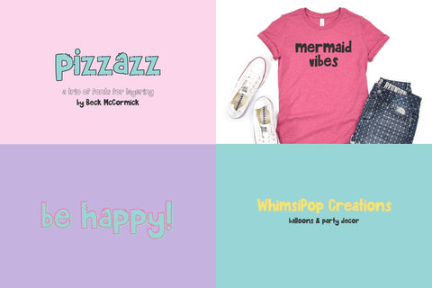 Super Fun Display Font Mini Bundle Font Beck McCormick 