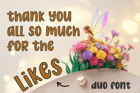 Super Magic Font Bundle, Bubbly Fonts, 5 Styles, Handwritten Font TonisArtStudio 