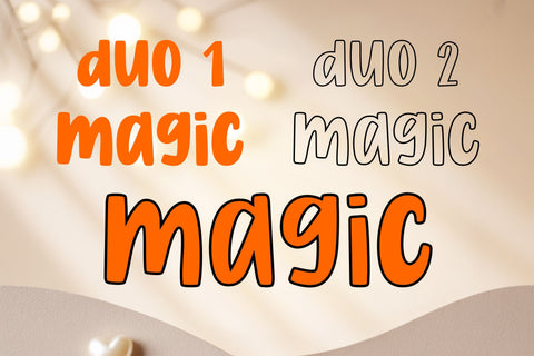 Super Magic Font Bundle, Bubbly Fonts, 5 Styles, Handwritten Font TonisArtStudio 