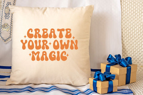 Super Magic - Retro Groovy Font Font Masyafi Studio 